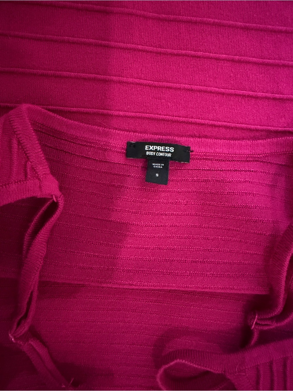 Express Ribbed Midi Dress - Picture 2 of 2
